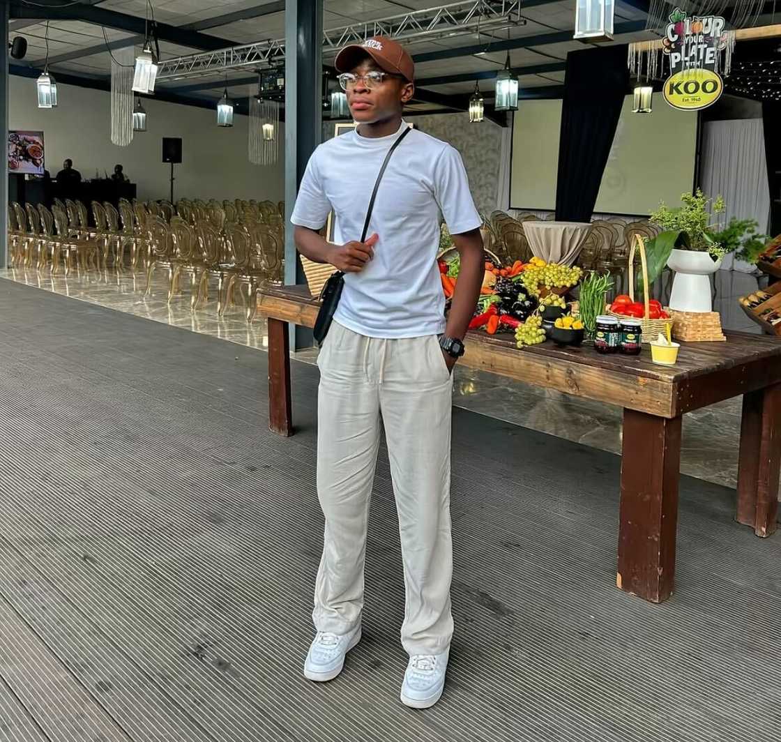 A young man unveiled his fancy res meal that he cooked in a TikTok video, surprising South Africans.