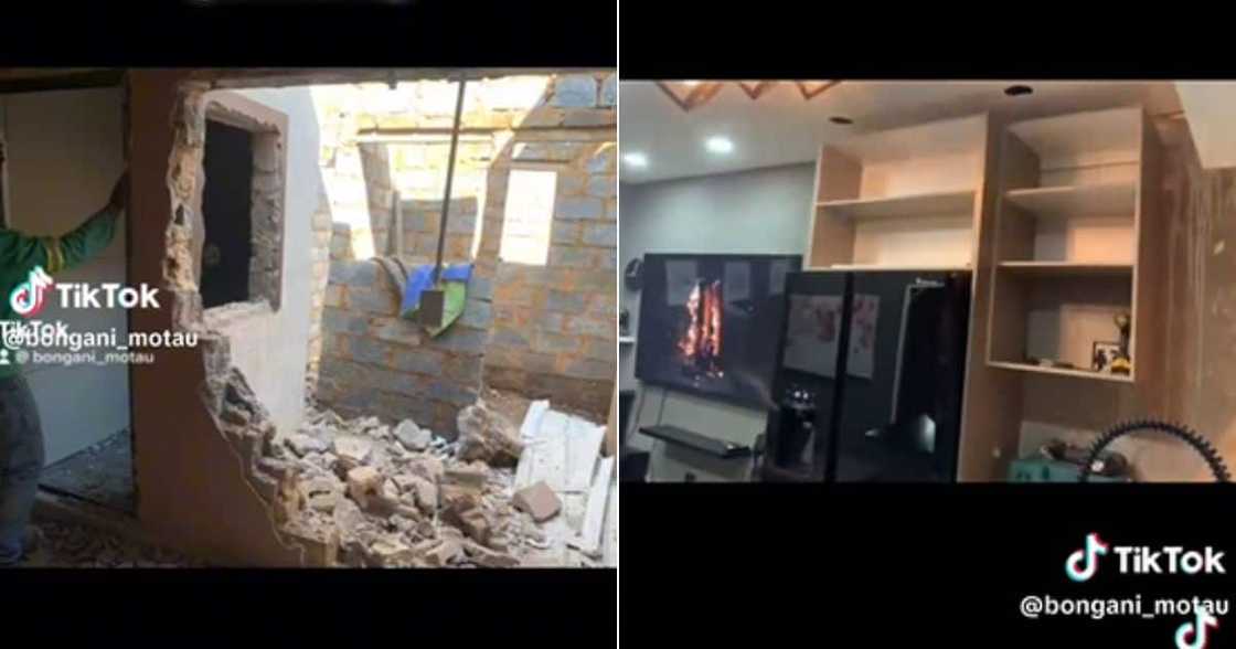 Man upgrades one room in viral TikTok Man upgrades one room in viral TikTok