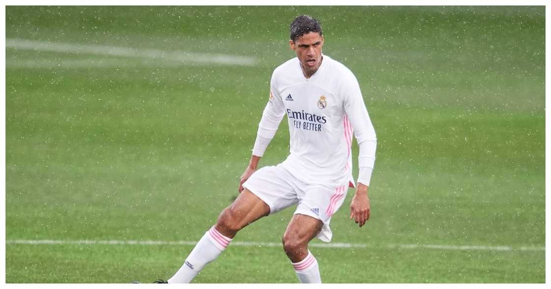 Raphael Varane, Defender, Real Madrid, Manchester United, Premier League, La Liga, Alex Telles, Ole Gunnar Solsjkaer, Santiago Bernabeu Raphael Varane, Defender, Real Madrid, Manchester United, Premier League, La Liga, Alex Telles, Ole Gunnar Solsjkaer, Santiago Bernabeu