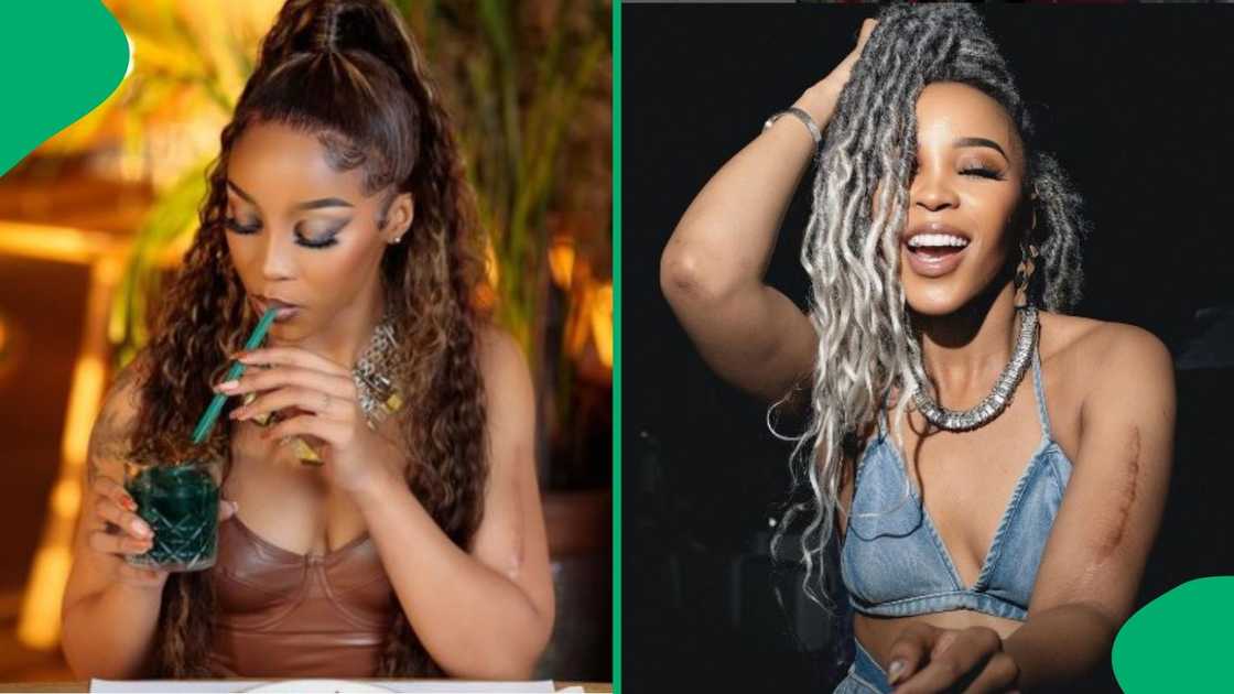 Sbahle Mpisane's latest photo sparks chatter Sbahle Mpisane's latest photo sparks chatter