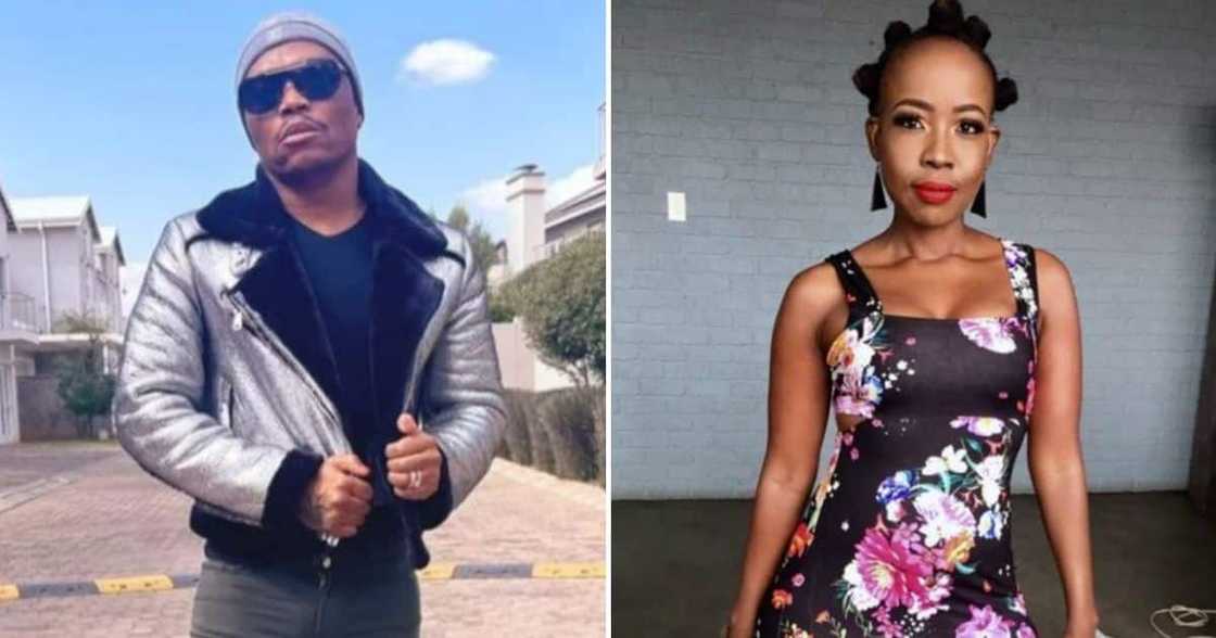 Somizi and Ntsiki Mazwai Somizi and Ntsiki Mazwai