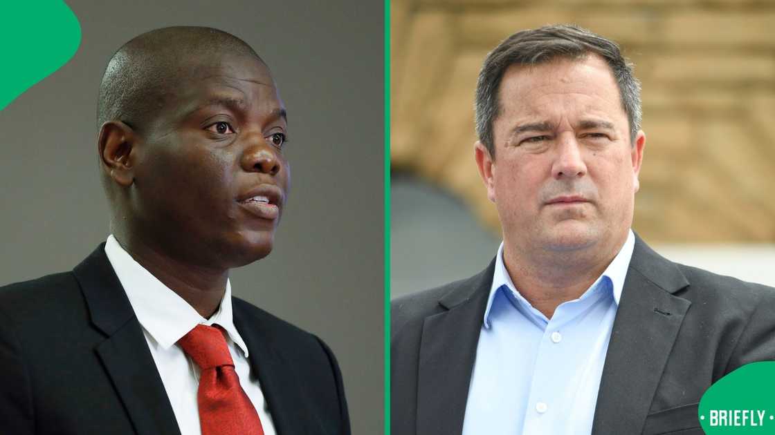 Ronald Lamola and John Steenhuisen will be joining Cyril Ramaphosa Ronald Lamola and John Steenhuisen will be joining Cyril Ramaphosa