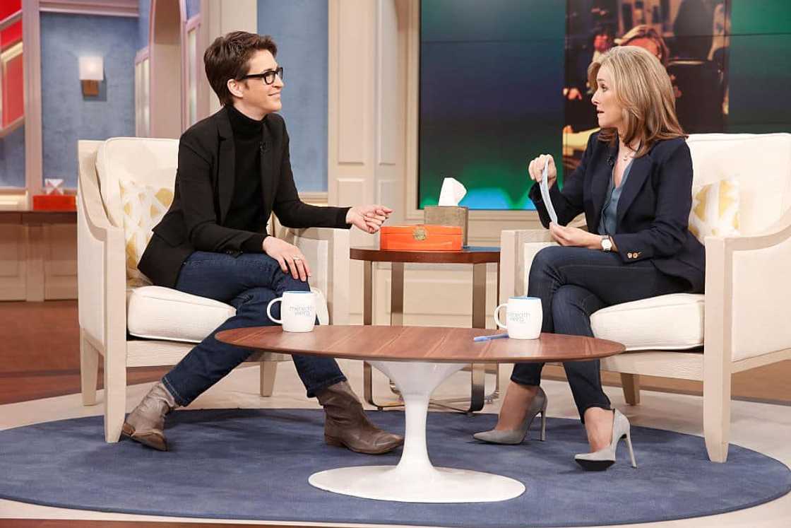 Rachel Maddow's long hair Rachel Maddow's long hair