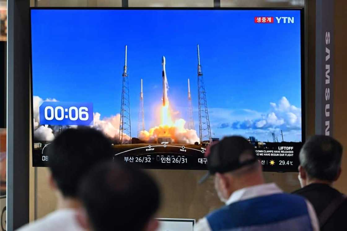 South Korea's first lunar orbiter Danuri will try to develop a wireless Internet environment to link satellites or exploration spacecraft and will stream K-pop sensation BTS' song "Dynamite" to test the network