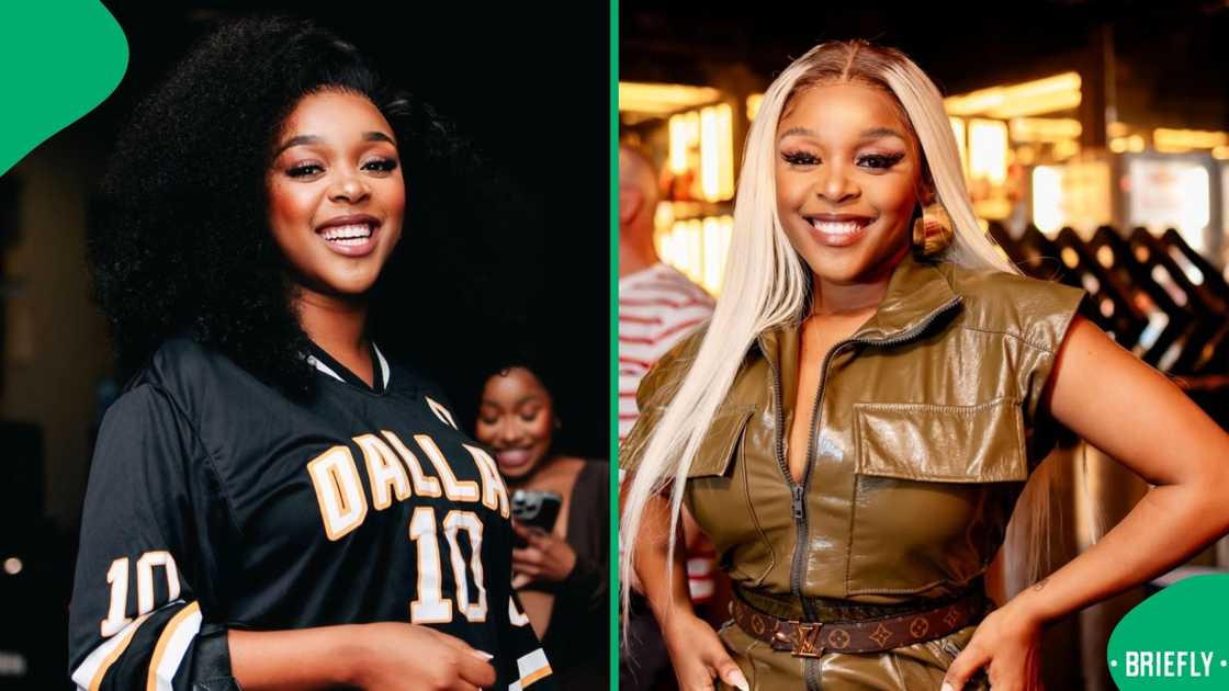 Mbalenhle Mavimbela celebrated her birthday in style