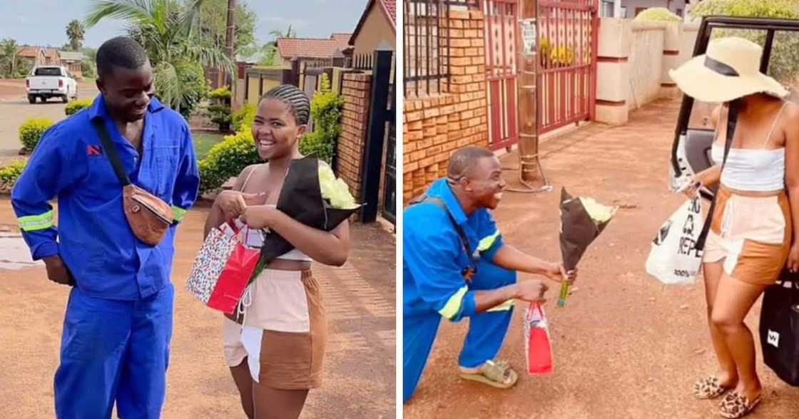 Woman learns her boyfriends home language. Woman learns her boyfriends home language.