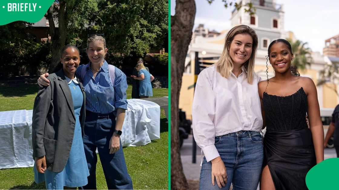 Rachel Kolisi and Siya Kolisi's sister, Liphelo Madlingozi.