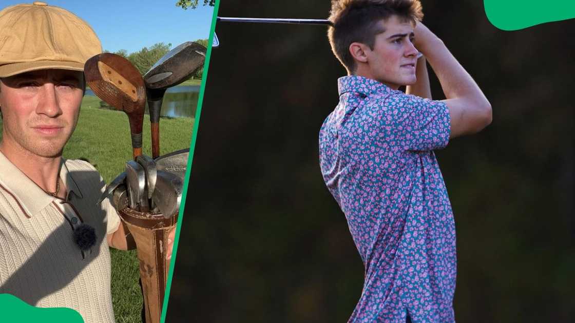 Golfer Garrett Clark Golfer Garrett Clark