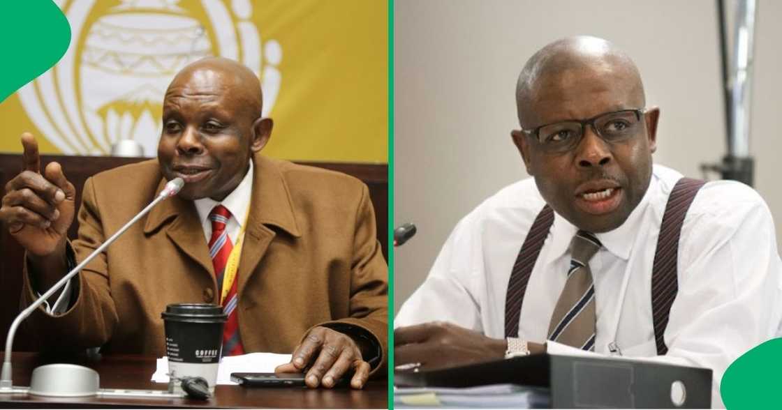 The MK Party's parliamentary leader John Hlophe called for an agrarian revolution The MK Party's parliamentary leader John Hlophe called for an agrarian revolution