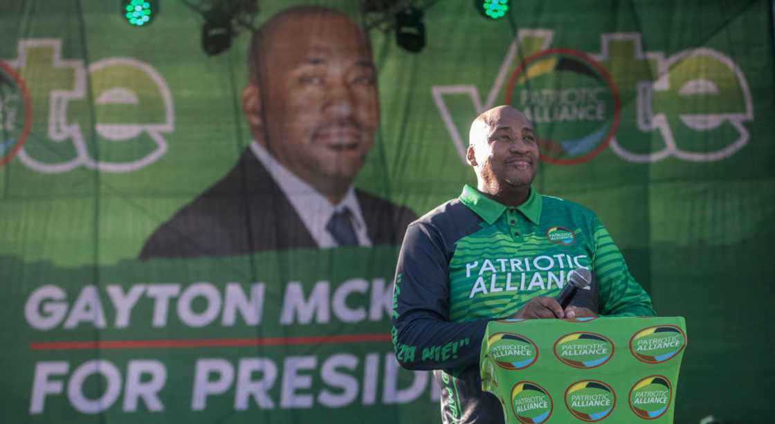 Patriotic Alliance president Gayton McKenzie spoke well of Liam Jacobs Patriotic Alliance president Gayton McKenzie spoke well of Liam Jacobs