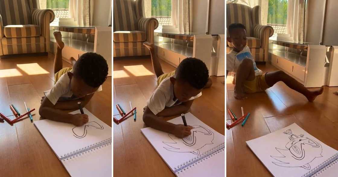 Nandi Madida and Zakes Bantwini's son Nandi Madida and Zakes Bantwini's son