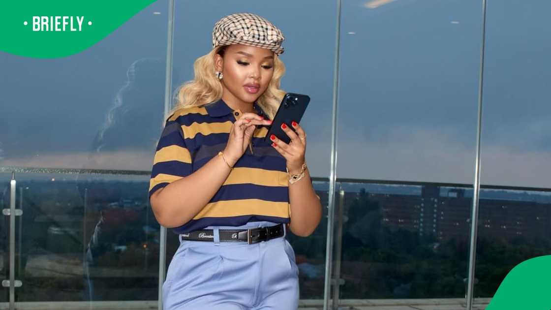 MaWhoo shows off R395k Hermes bag