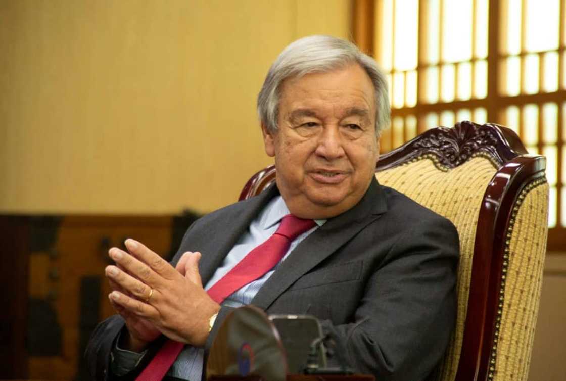 Guterres's comments come as Washington and Seoul officials have repeatedly warned that the North is preparing to carry out what would be its seventh nuclear test