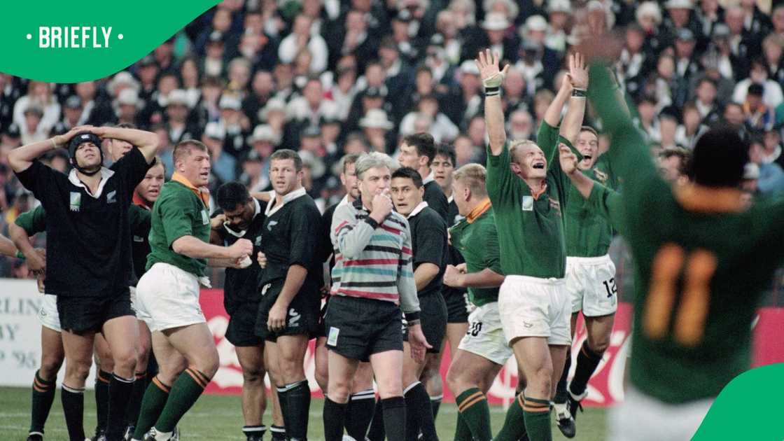 Springboks, South Africa, Francois Pienaar Springboks, South Africa, Francois Pienaar