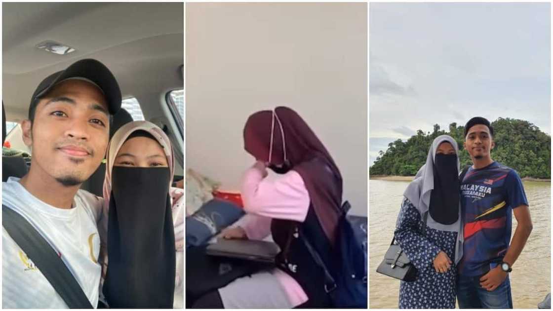 The husband worked three different jobs. The husband worked three different jobs.