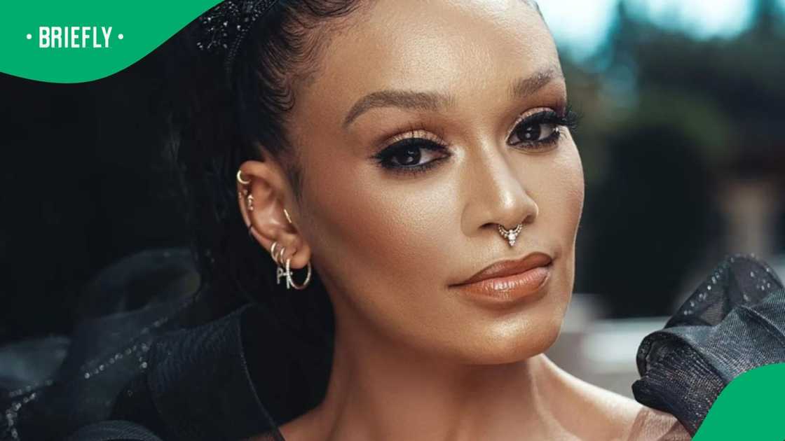 Pearl Thusi showed off her dance moves. Pearl Thusi showed off her dance moves.