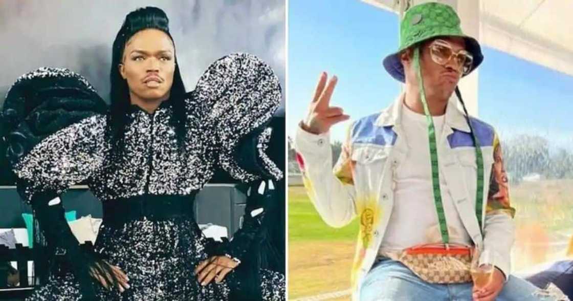 Somizi Mhlongo shook the internet with these pictures Somizi Mhlongo shook the internet with these pictures