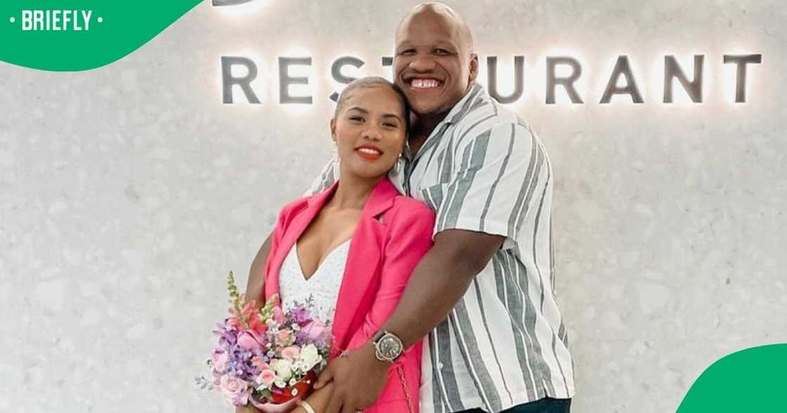 Bongi and Anastacia Mbonambi welcomed their second child