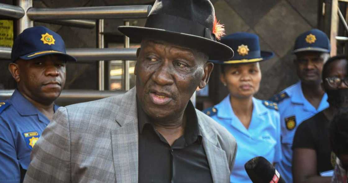 Police Minister Bheki Cele Police Minister Bheki Cele