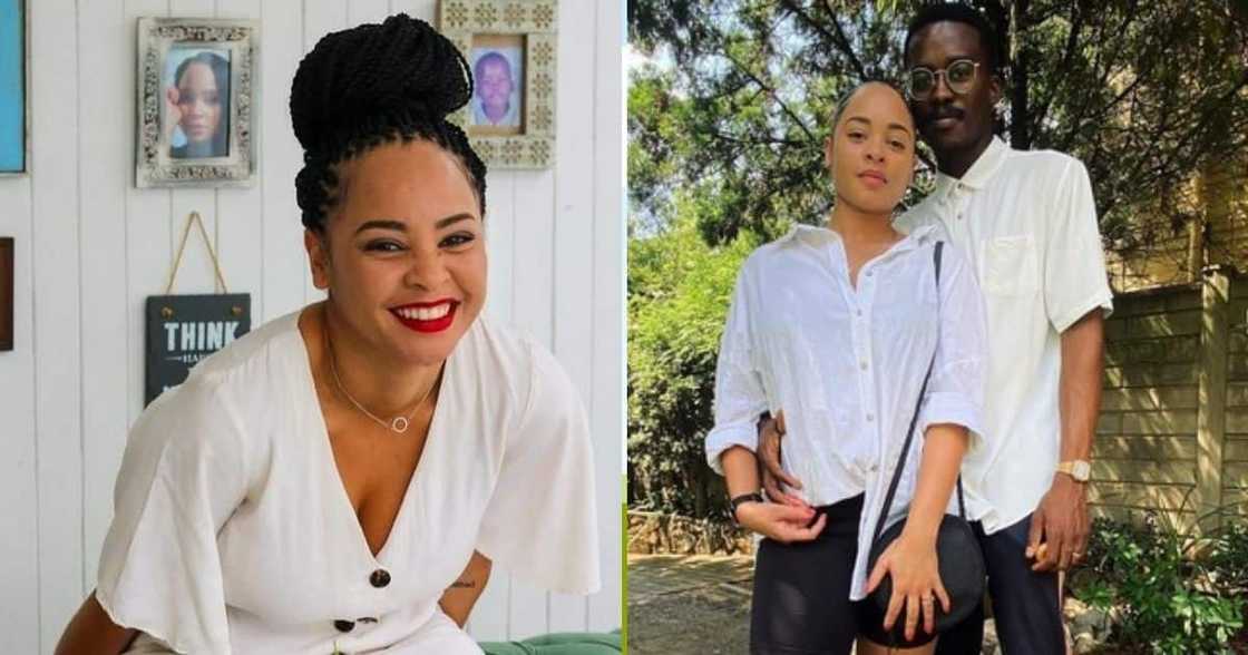 Stephanie Ndlovu, gives love, her bae, Hungani Ndlovu