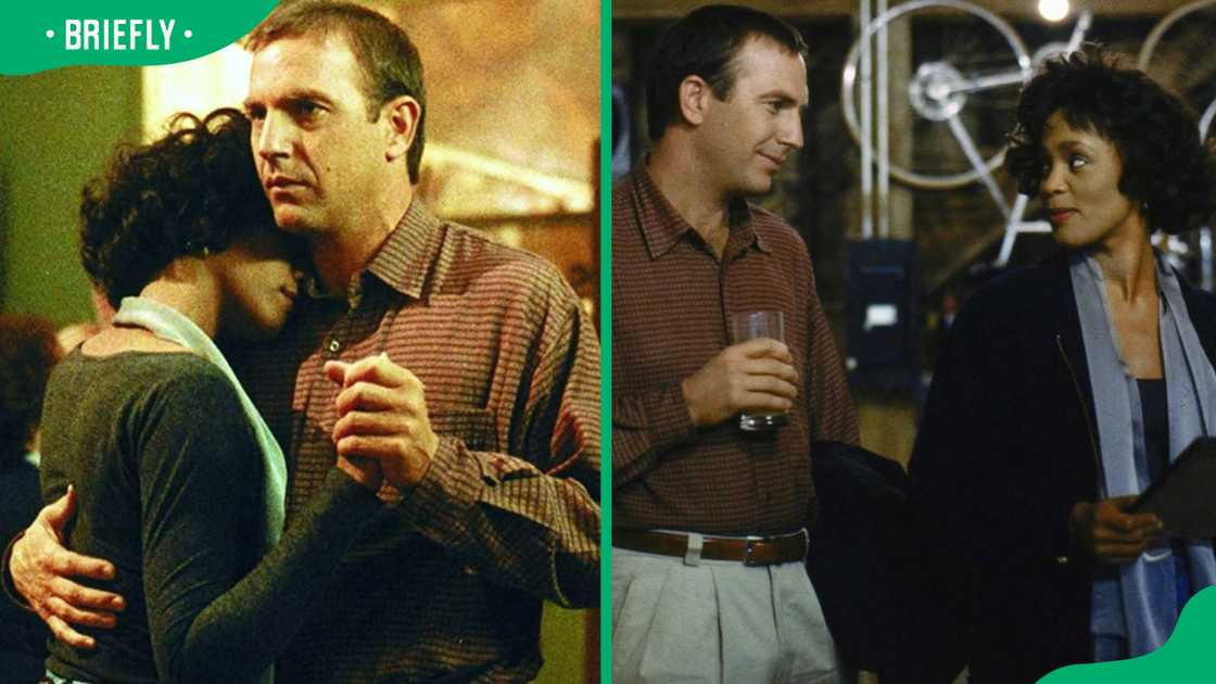 Kevin Costner and Whitney Houston Kevin Costner and Whitney Houston