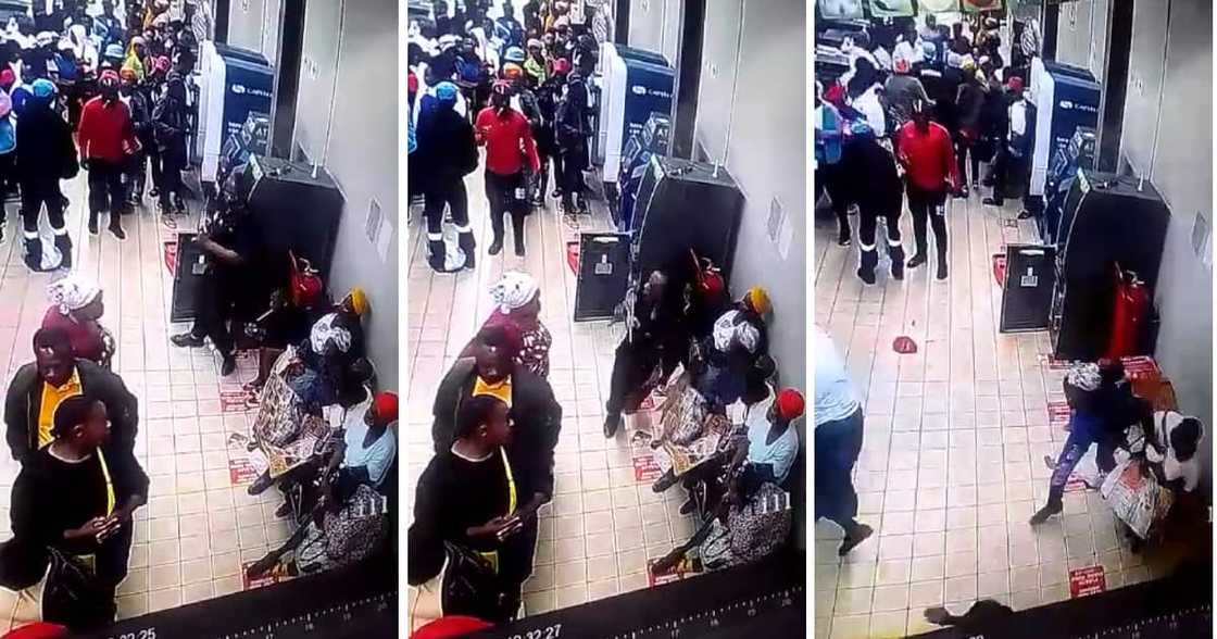 The other half of the store was still filled with people. The other half of the store was still filled with people.