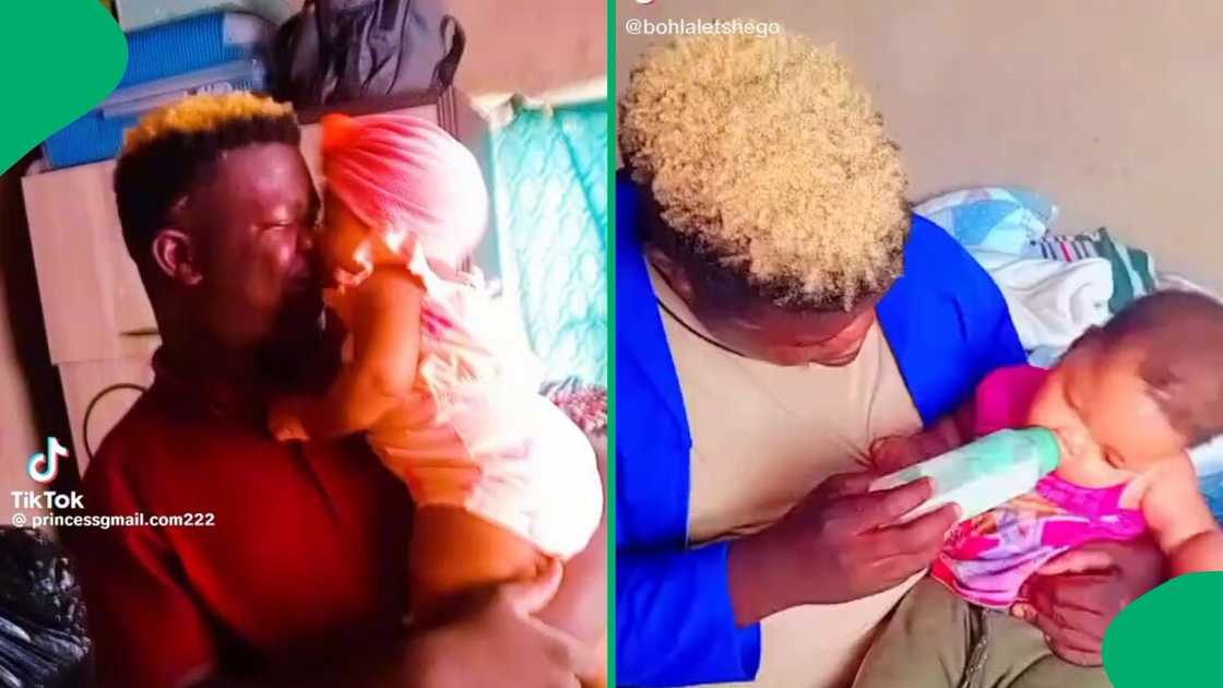 Video of Skomota feeding baby fuels fatherhood rumors