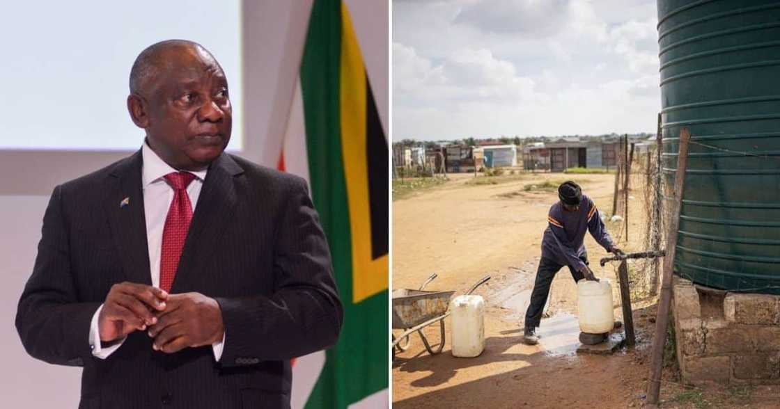 Ramaphosa is going to visit cholera affected areas in Hammanskraal