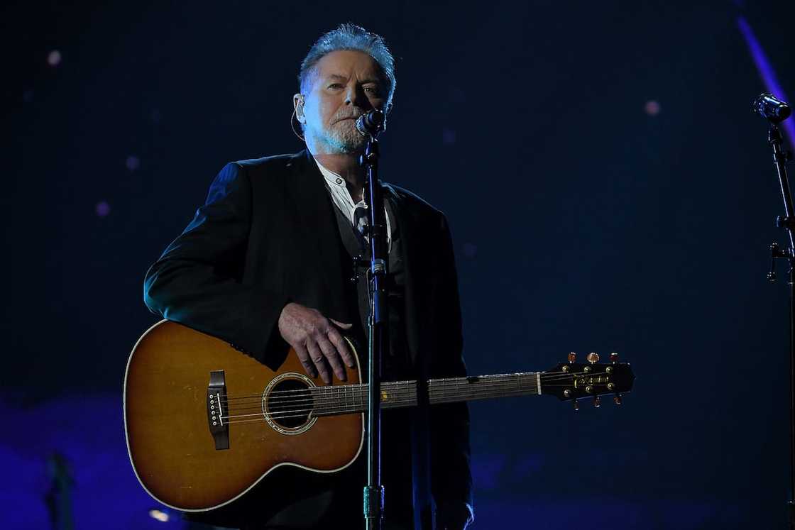Don Henley performs onstage during MusiCares Person of the Year honoring Dolly Parton Don Henley performs onstage during MusiCares Person of the Year honoring Dolly Parton