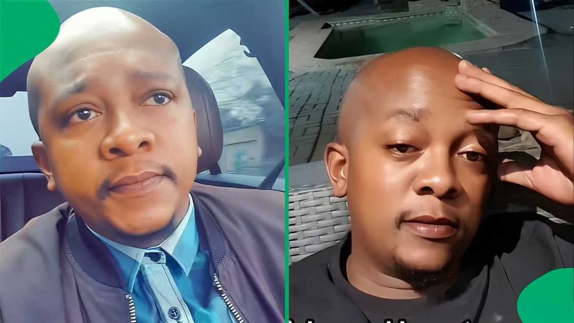 A man is ready for his kids to return to school, and he showed it off. A man is ready for his kids to return to school, and he showed it off.