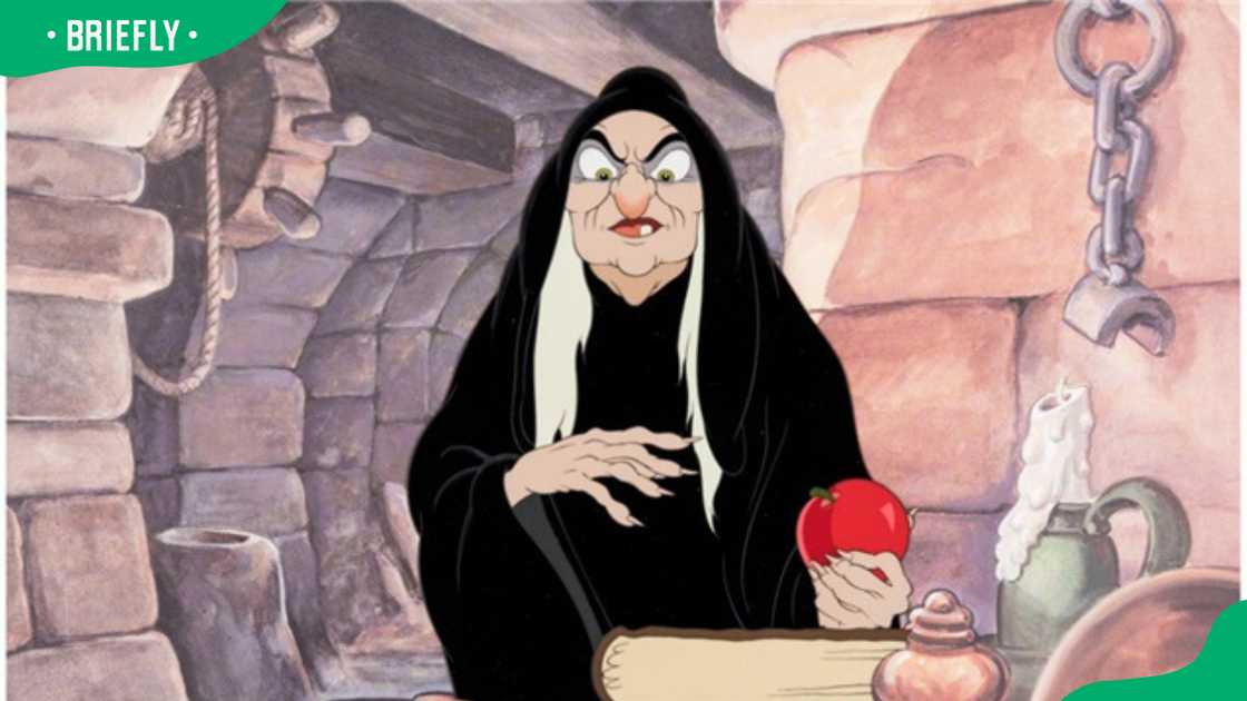 The Hag from Snow White. The Hag from Snow White.