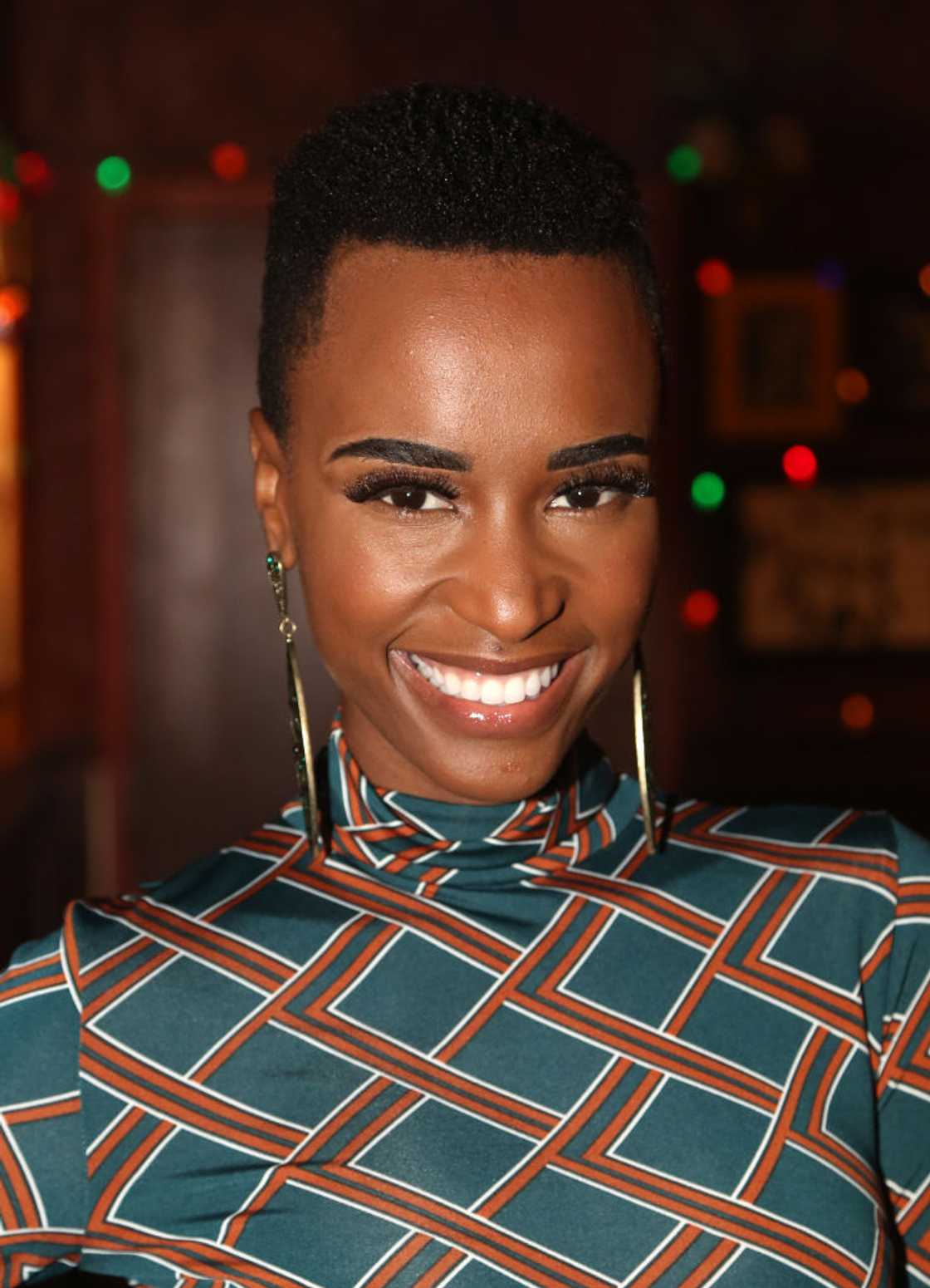Zozi Tunzi wore her traditional outfit Zozi Tunzi wore her traditional outfit