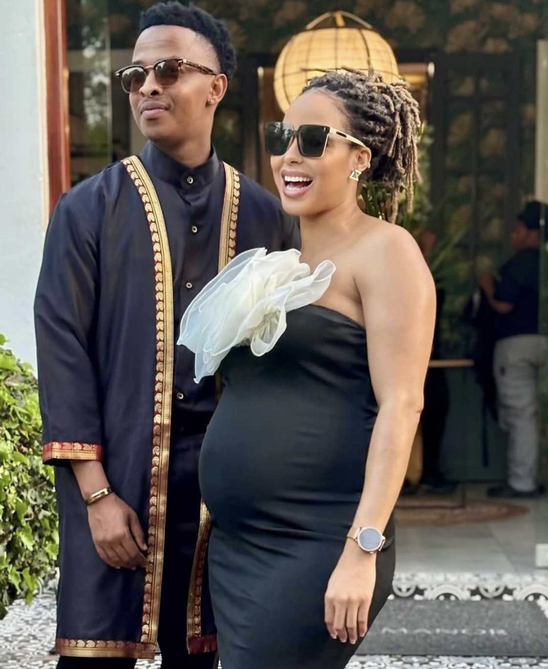 Mzansi loved how Bianca Carmichael and Oros Mampofu announced their pregnancy Mzansi loved how Bianca Carmichael and Oros Mampofu announced their pregnancy