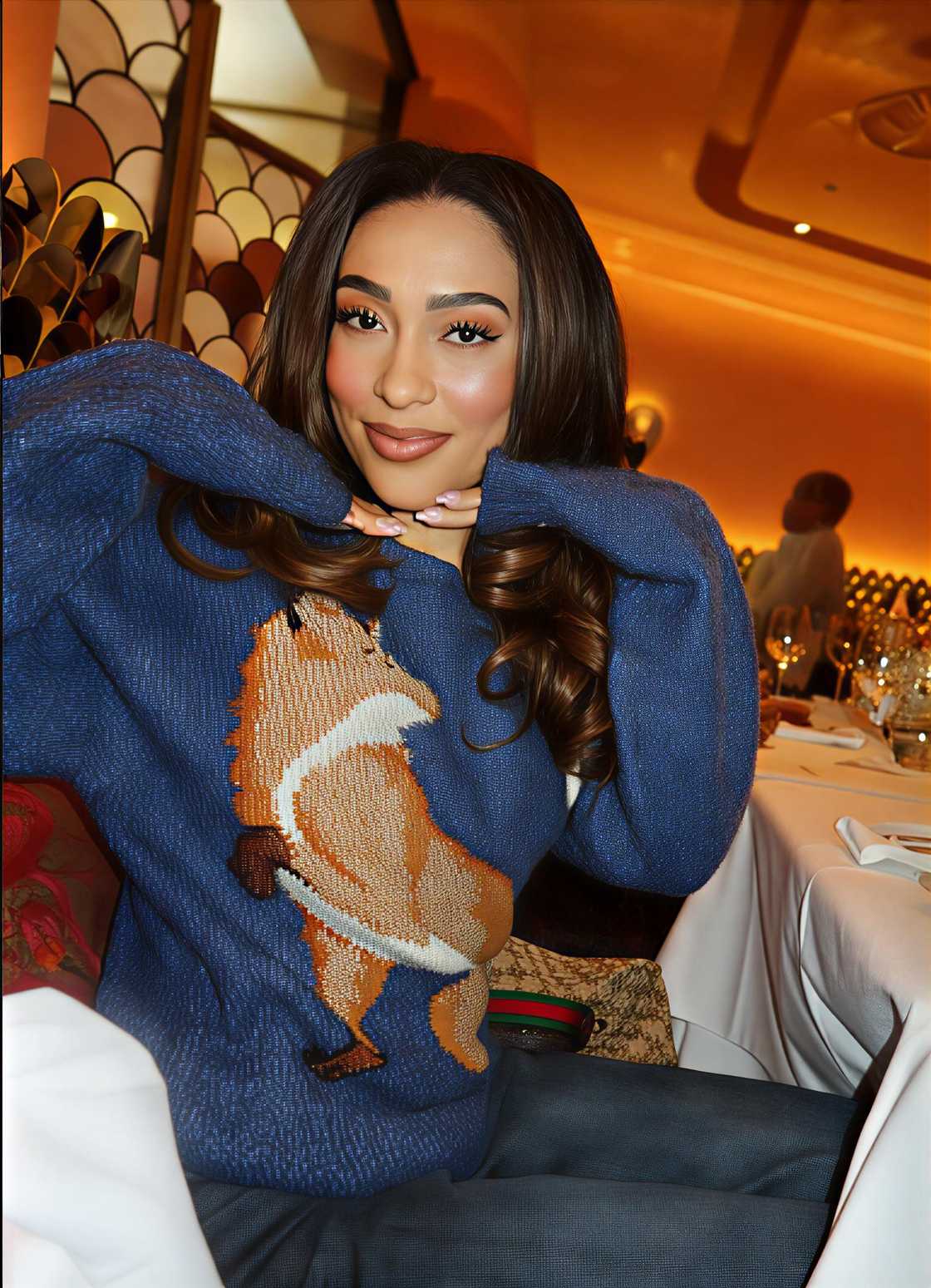 Sarah Langa celebrates Valentine's Day solo Sarah Langa celebrates Valentine's Day solo