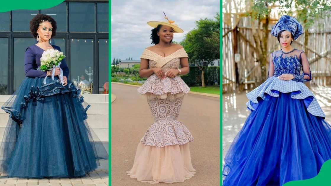 Shweshwe traditional dresses Shweshwe traditional dresses