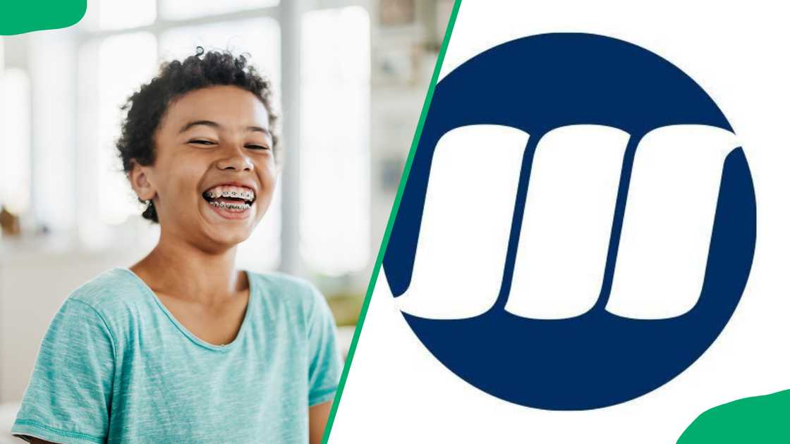 A portrait of a young boy with braces smiling at home. Medshield Medical Scheme logo A portrait of a young boy with braces smiling at home. Medshield Medical Scheme logo