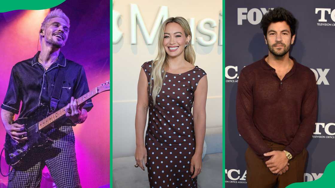 Matthew Koma, Hilary Duff, and Jordan Masterson Matthew Koma, Hilary Duff, and Jordan Masterson