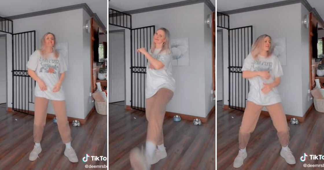 Mrs Bullock dancing to amapiano on TikTok Mrs Bullock dancing to amapiano on TikTok