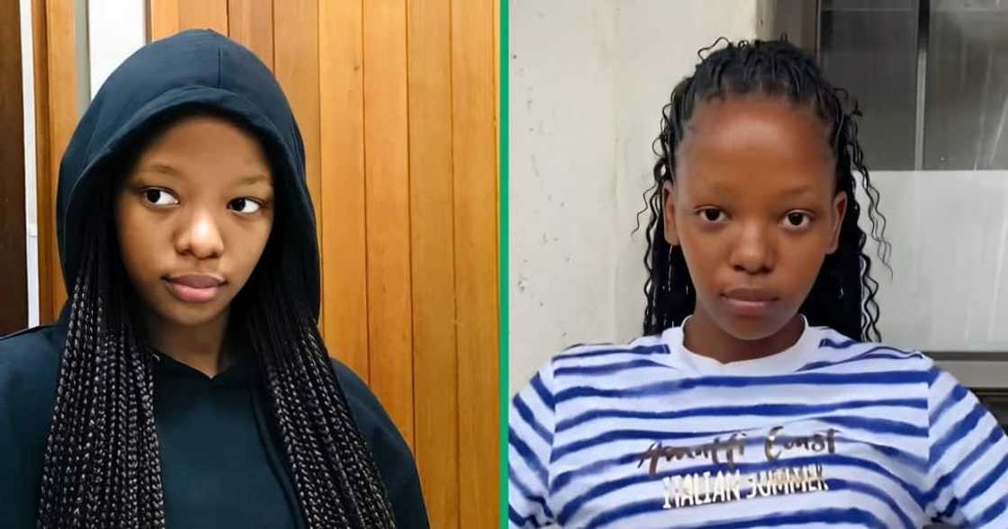 A woman showed off her infected lashes on TikTok. A woman showed off her infected lashes on TikTok.