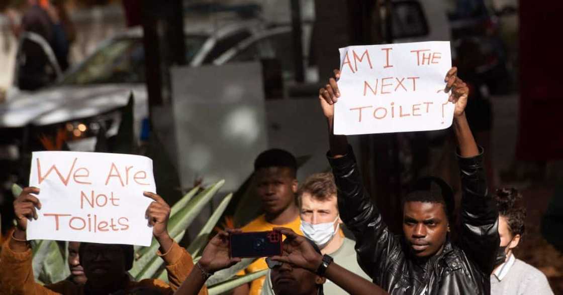 Black people donot feel wanted at Stellenbosch Uninversity Black people donot feel wanted at Stellenbosch Uninversity