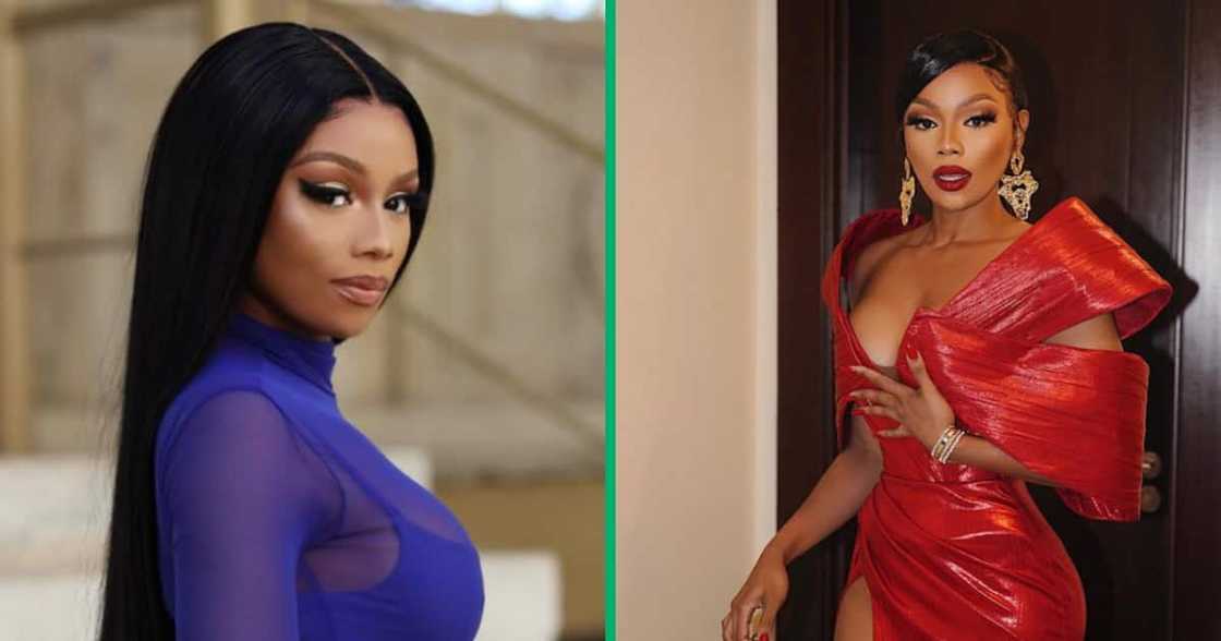 Bonang Matheba looked stunning at the Paris L'Oréal runway in France Bonang Matheba looked stunning at the Paris L'Oréal runway in France