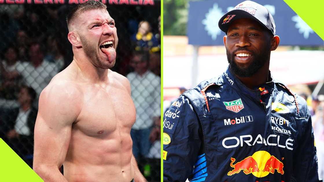 Dricus du Plessis and Siya Kolisi shared a picture together on Instagram. Dricus du Plessis and Siya Kolisi shared a picture together on Instagram.