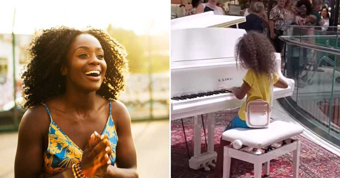 Girl goes viral after playing the piano Girl goes viral after playing the piano