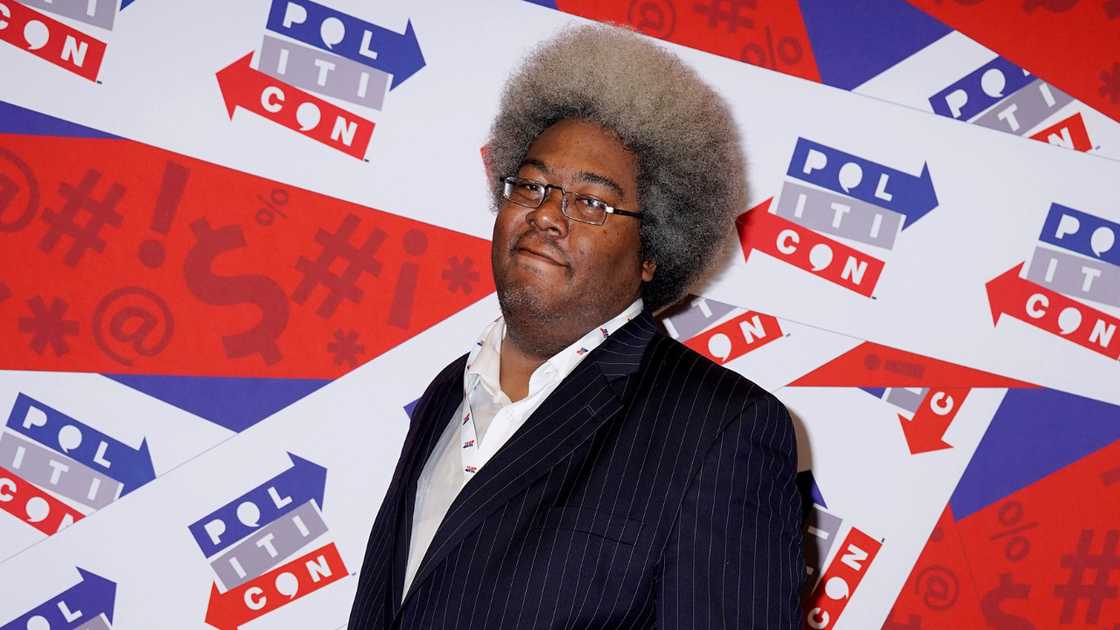 Elie Mystal attends the Politicon at Music City Centre in Nashville Elie Mystal attends the Politicon at Music City Centre in Nashville