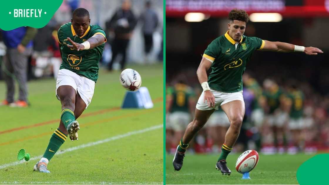Vusi Moyo and Jordan Hendrikse Vusi Moyo and Jordan Hendrikse