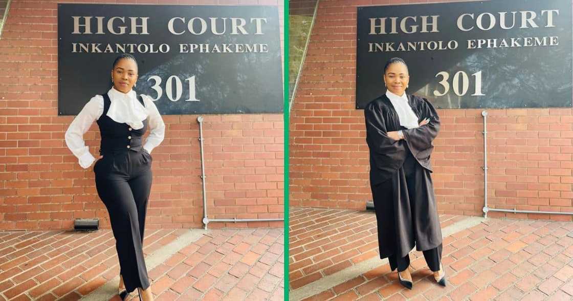 A woman from Durban has become an admitted attorney. A woman from Durban has become an admitted attorney.