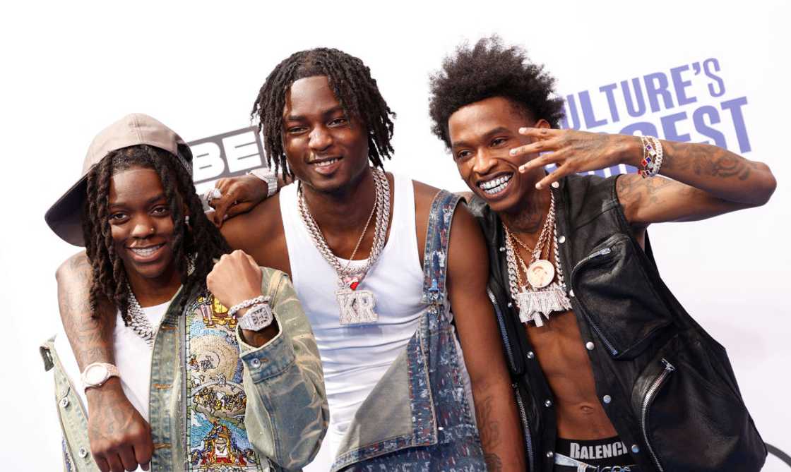 The 41 rap collective at the BET Awards The 41 rap collective at the BET Awards
