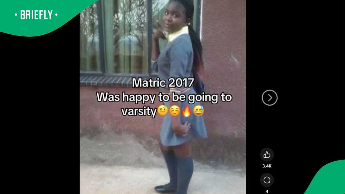 A woman shared a clip showing how she turned failure to success. A woman shared a clip showing how she turned failure to success.