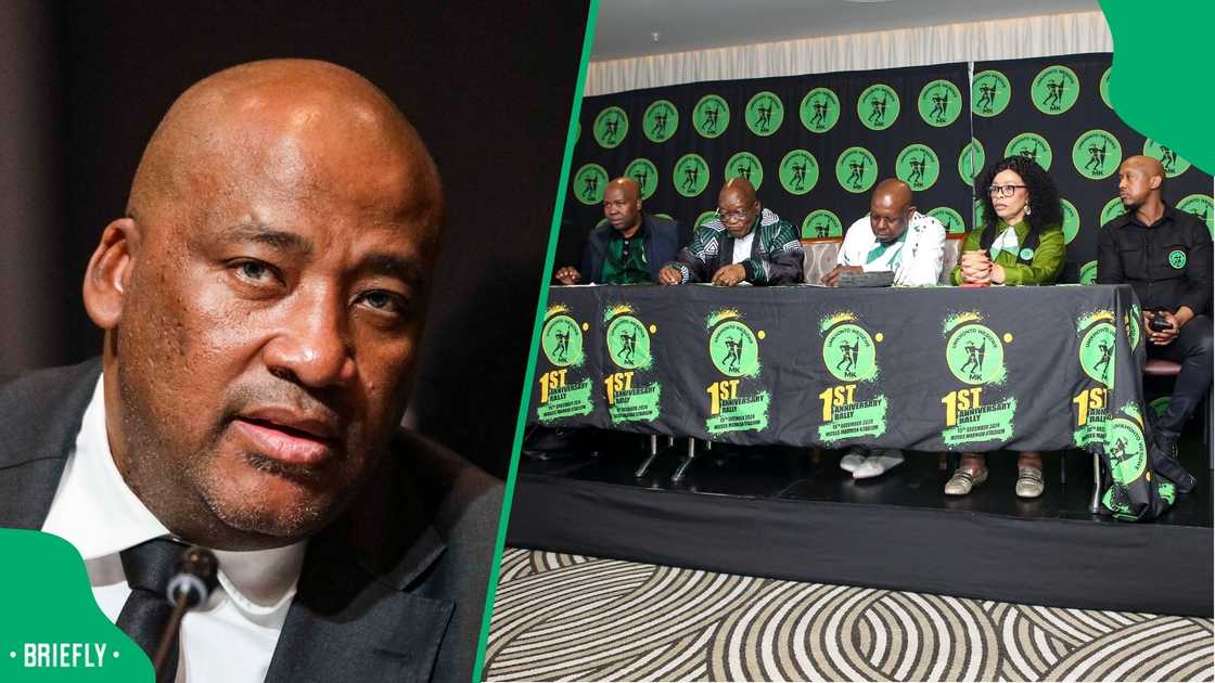 The MK Party condemned comments made by Gayton McKenzie The MK Party condemned comments made by Gayton McKenzie
