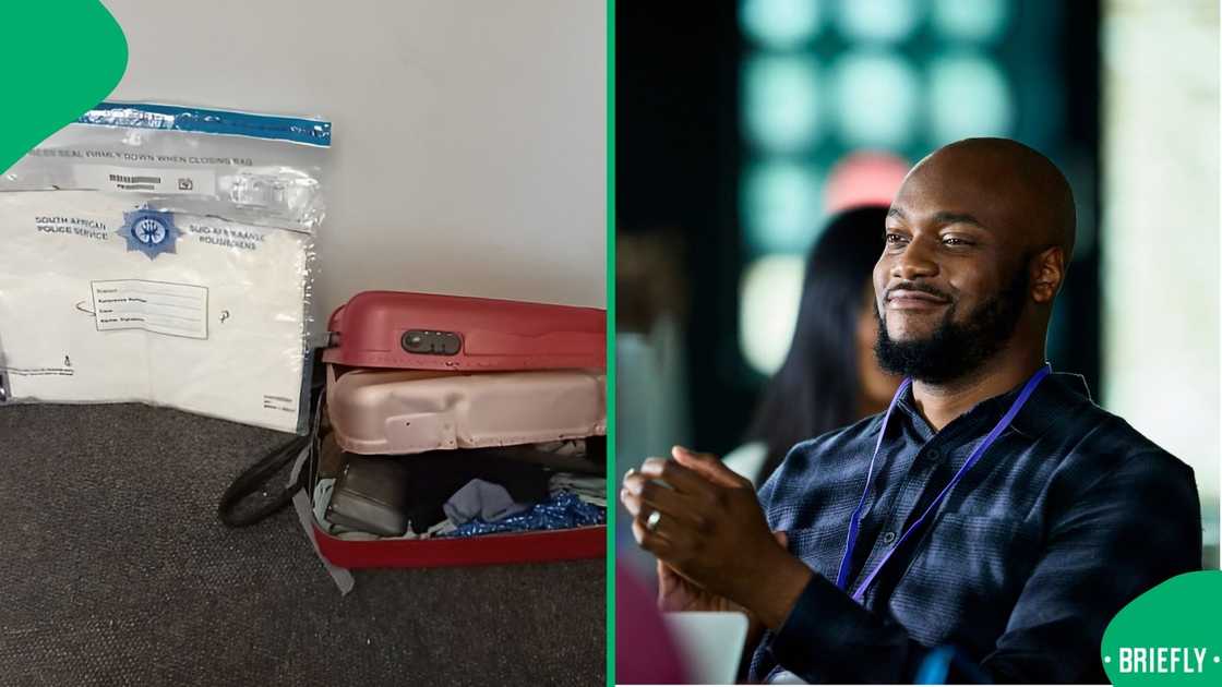 The police arrested two suspects with drugs at the OR Tambo International Airport The police arrested two suspects with drugs at the OR Tambo International Airport